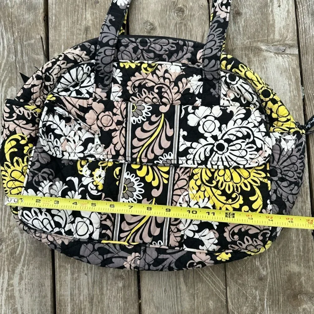 Vera Bradley Insulated/Lined Baby/Travel Large Tote Bag in Baroque, Spacious GUC